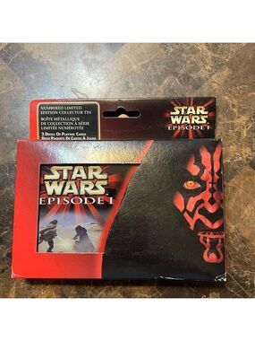 Star Wars Numbered Limited Edition Collector Tin With Cards🥰🥰